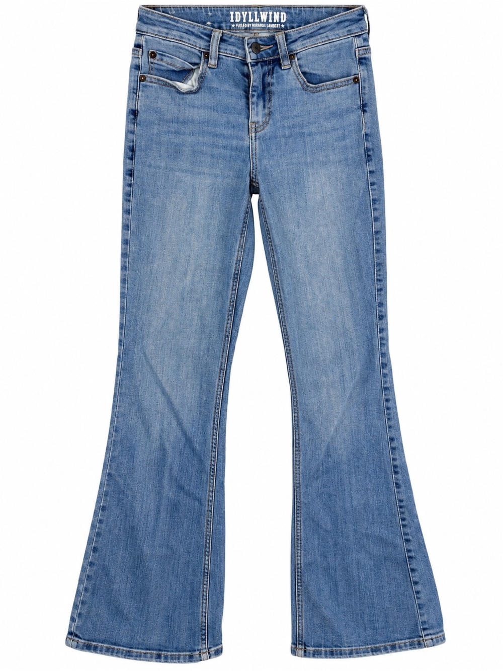 Idyllwind Miranda Lambert Jeans Women’s 0 32L Blue Flare Stretch Denim